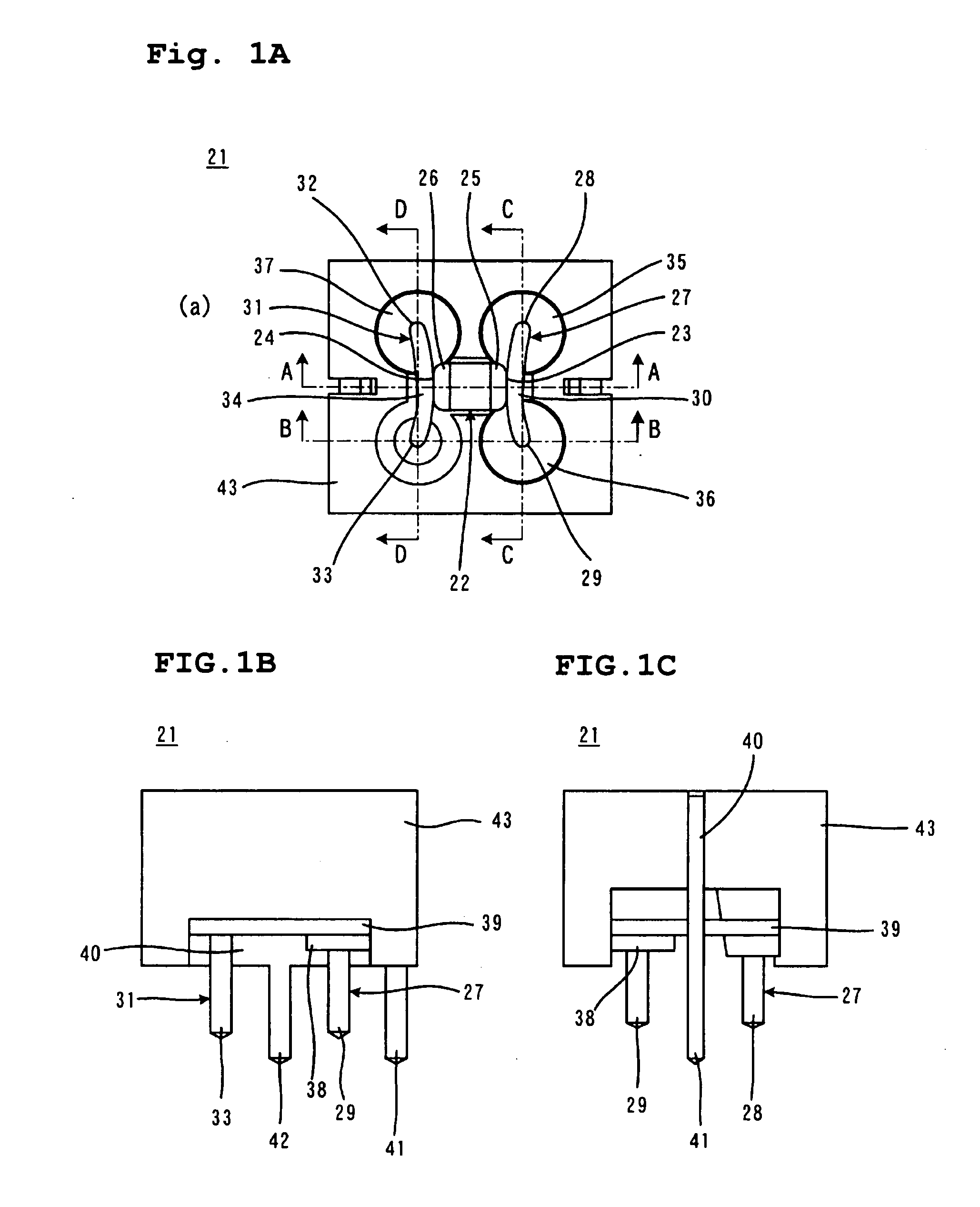Noise filter mounting structure