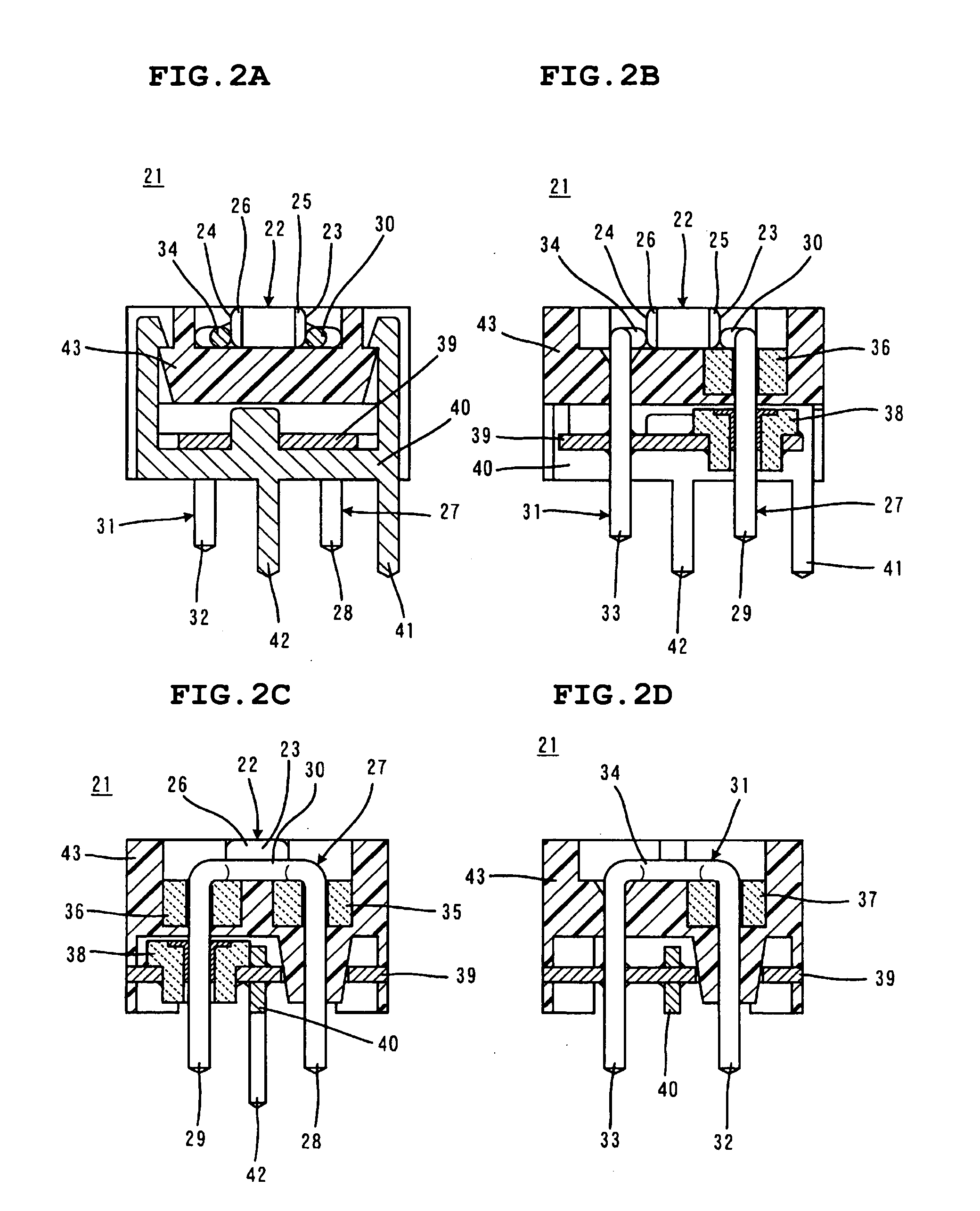 Noise filter mounting structure