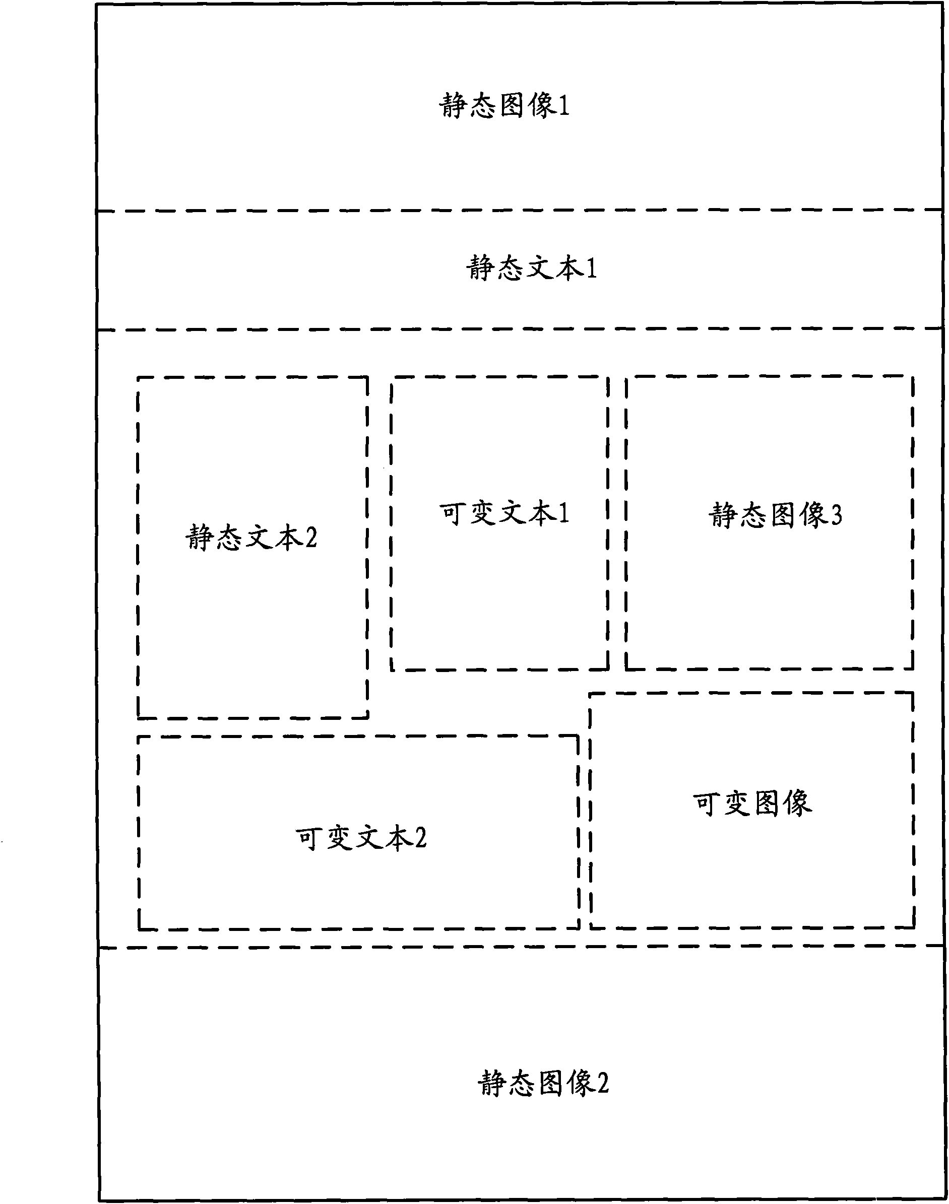 Storing method of rasterization lattice of variable data printed page