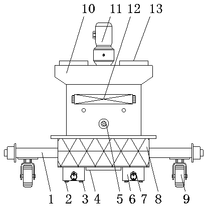 Fertilization device facilitating flow control