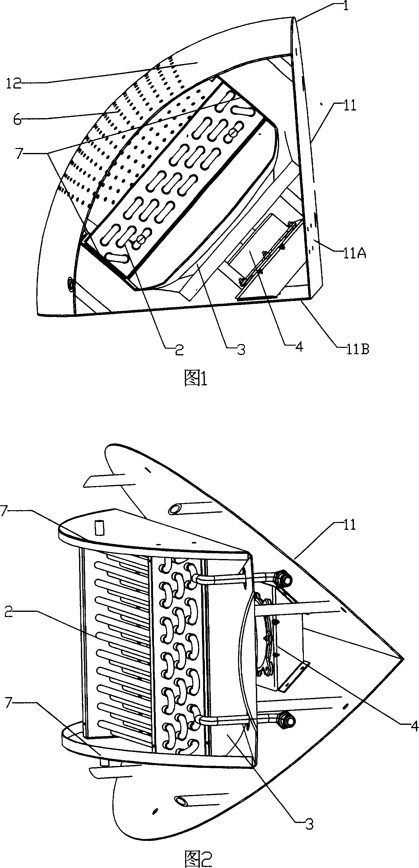 Indoor unit of separated wall air-conditioner