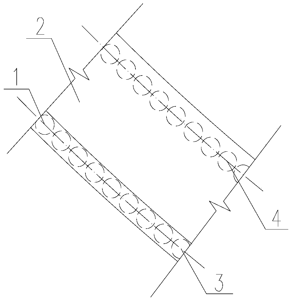 Annular plate support foundation pit supporting structure and construction method thereof