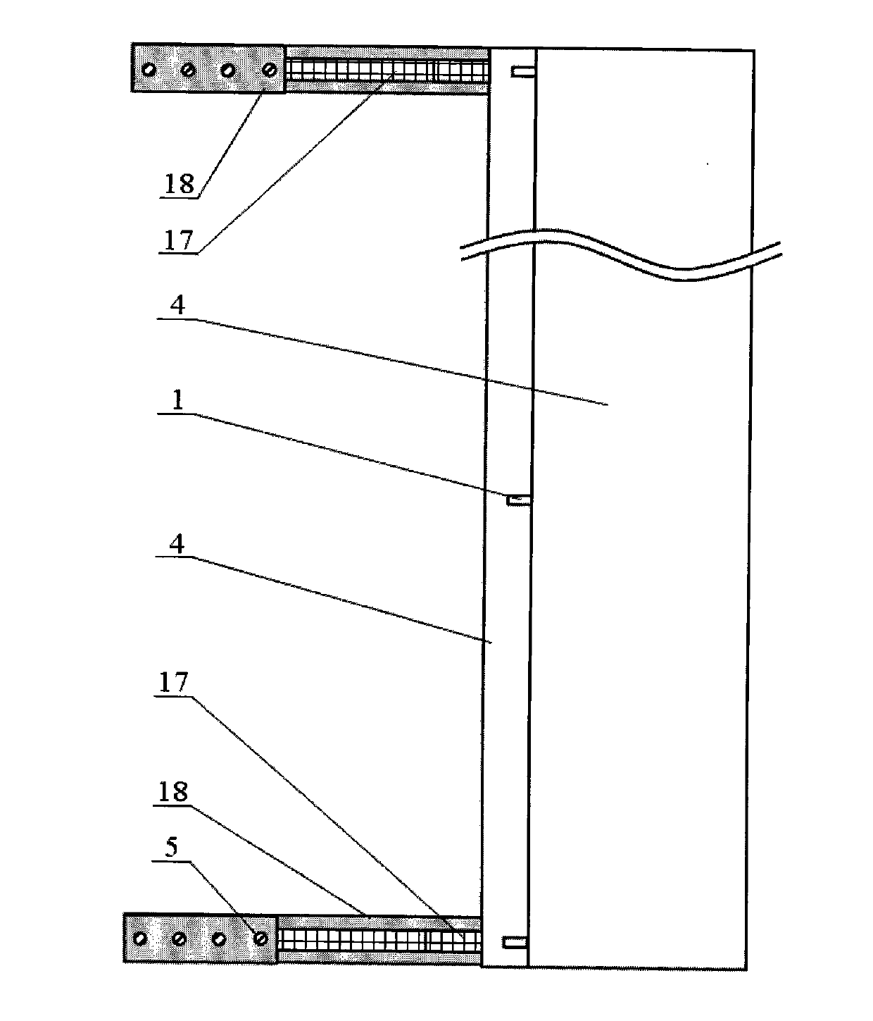 Method for preparing stone blocking dam by using waste and old rubber