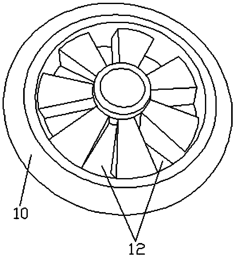 Caster with self-lock mechanism