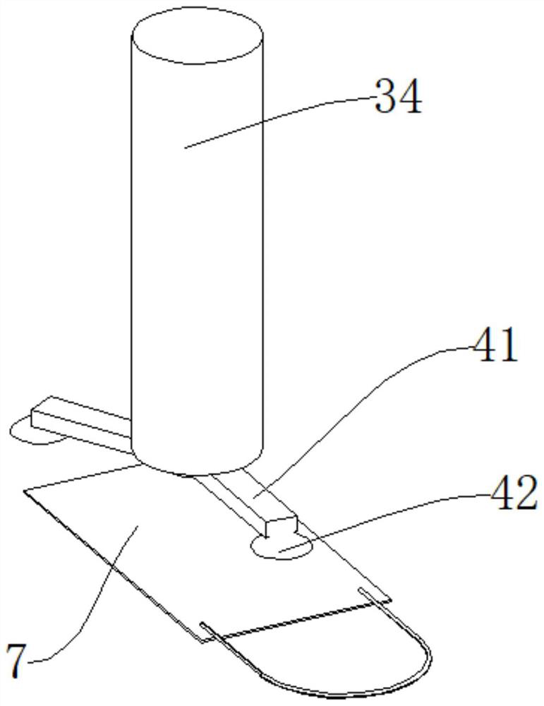 Piece inserting device for mask processing and using method for piece inserting device