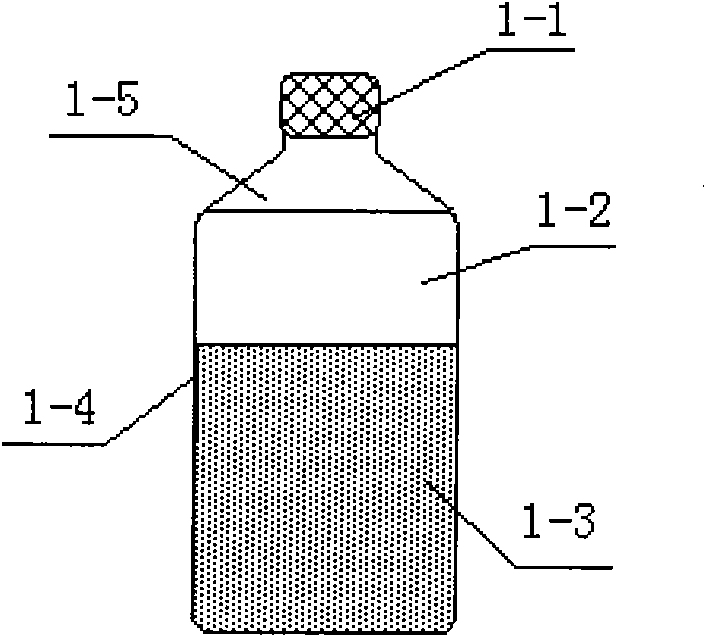 Sealed canister for vacuum-desorbing physically-adsorbed hydrocarbon in soil