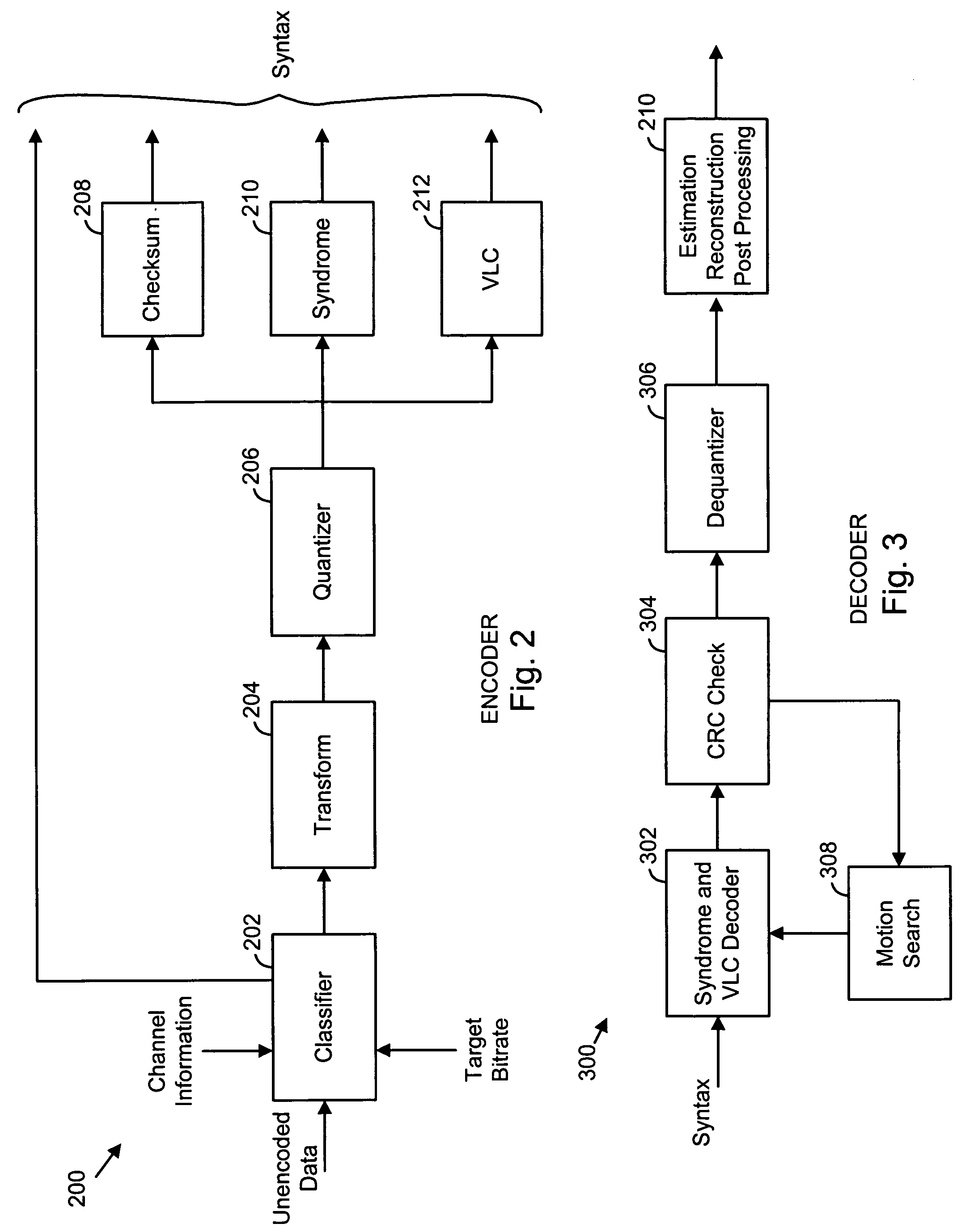 Encoding and decoding of digital data using cues derivable at a decoder