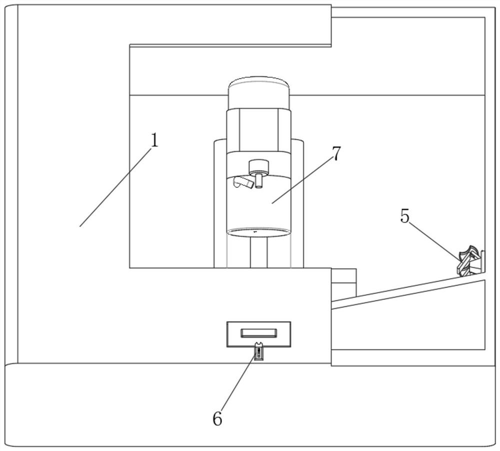 Intelligent chip removal machine tool