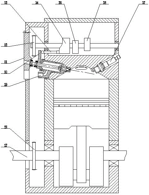 An oxygen-enriched combustion engine system