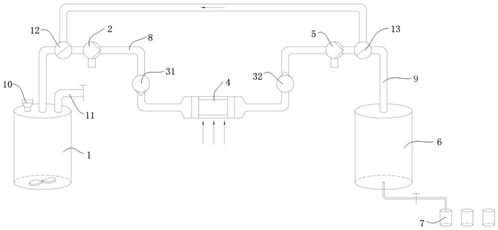 Spore physical wall breaking device and method based on laser light energy