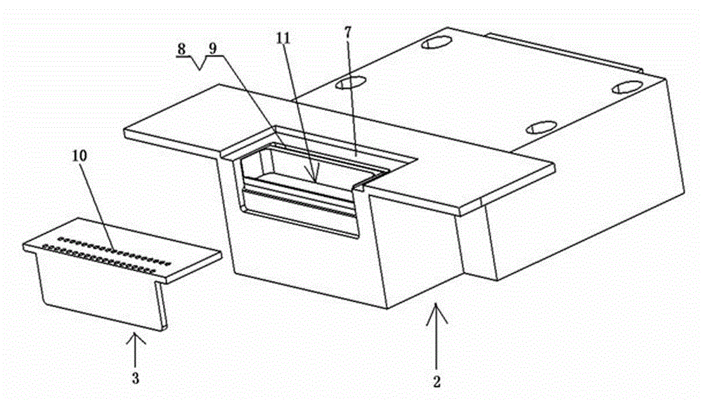 Noise suppression device of steady microjet weapon cabin