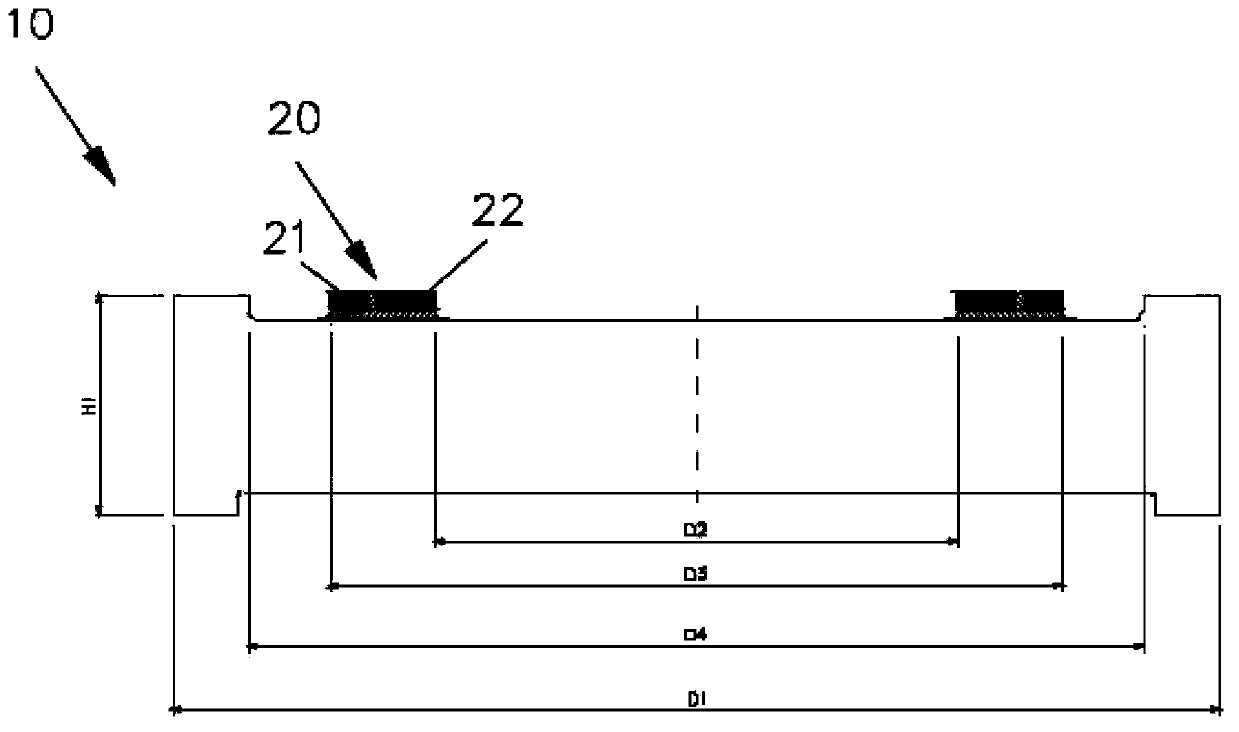 Sampling method for testing quality of tube plate forged piece of reactor vapor generator