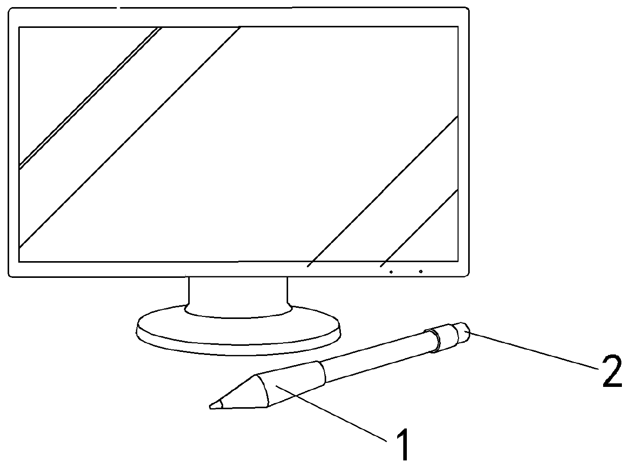 Pen with touch head