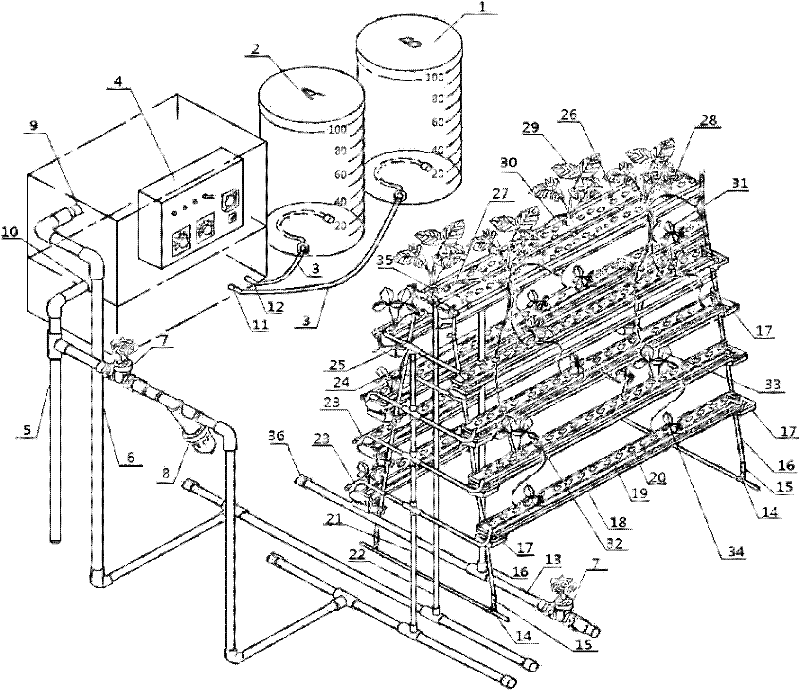 Strawberry layering seedling culture device and method