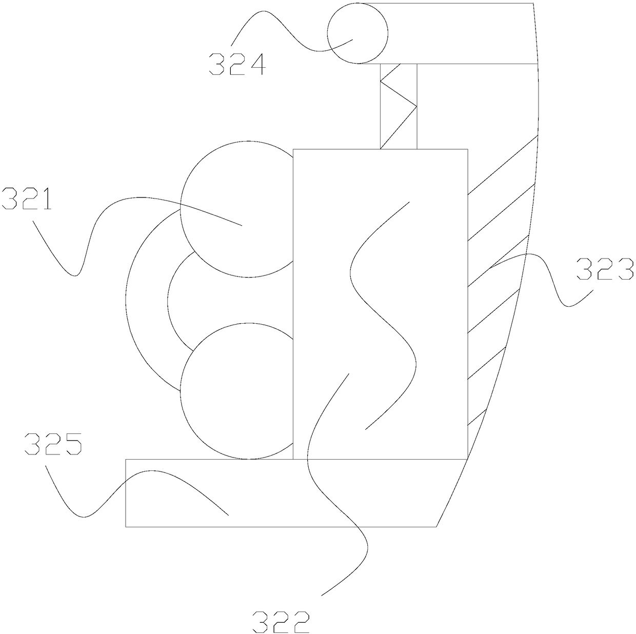 Rice husk removing device utilizing ultrasonic drying resonance