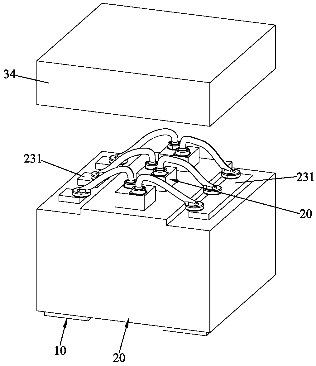 Integrated photoelectric display unit, manufacturing process thereof and photoelectric display device