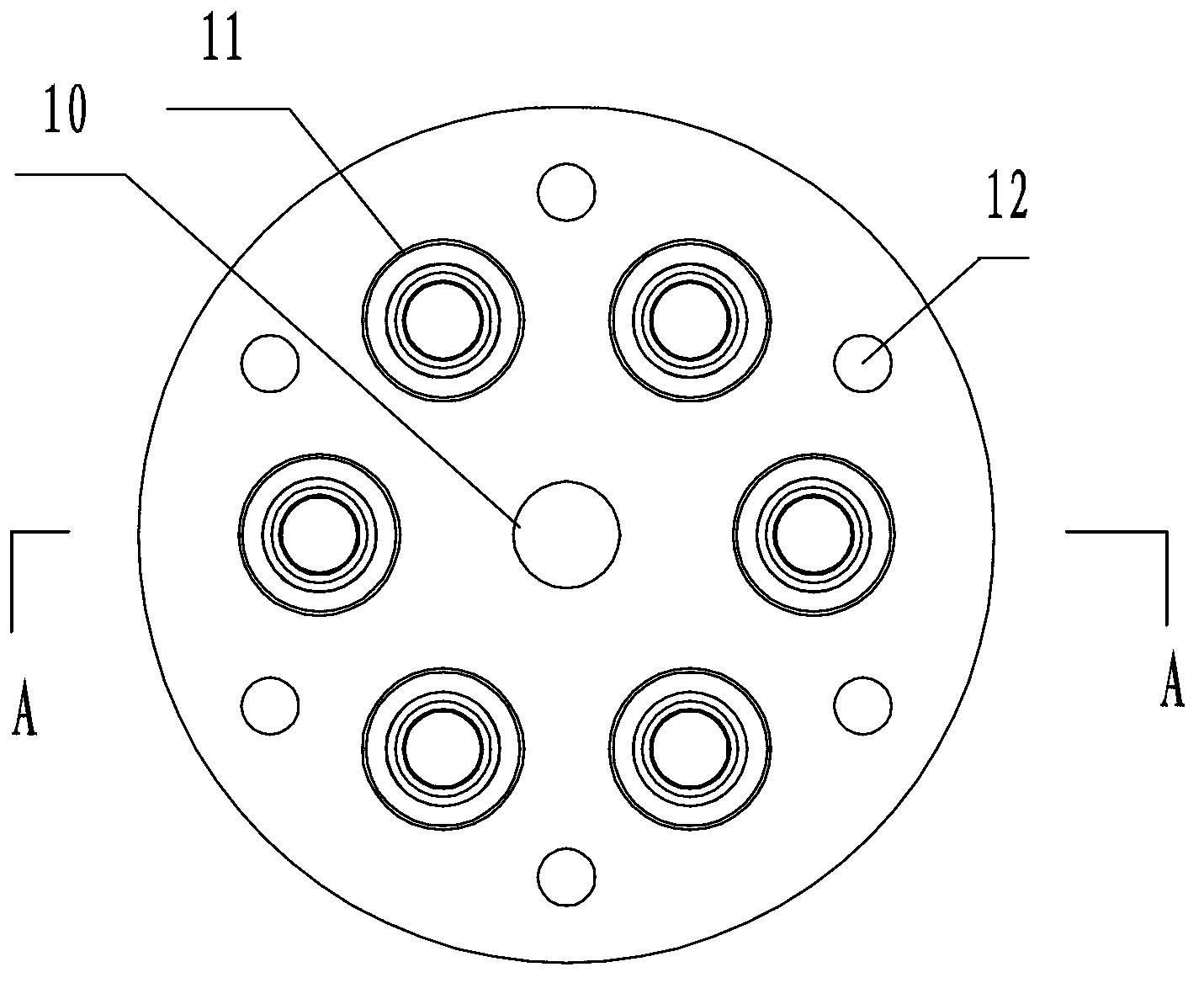 Node plate for space cable net structure, space cable net with cable convenient to change and cable change method