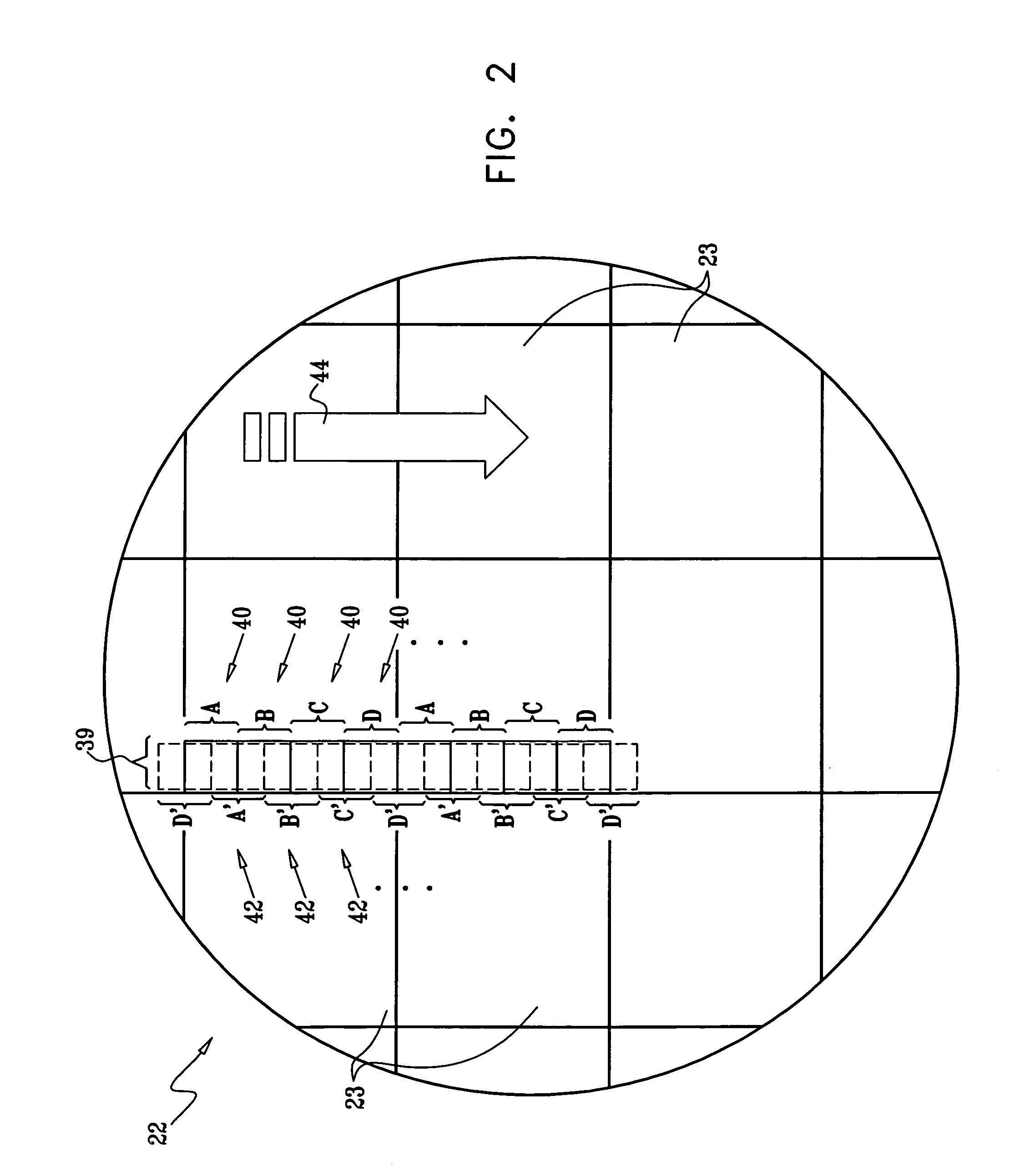 Optical inspection with alternating configurations