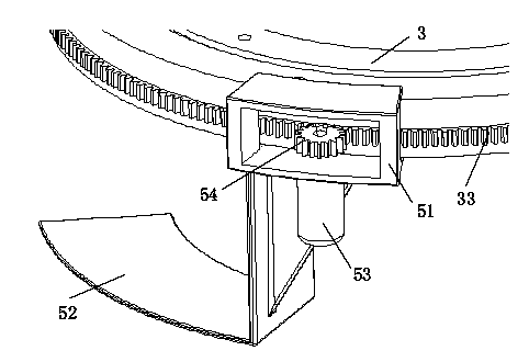 Device for building steel ladle working lining