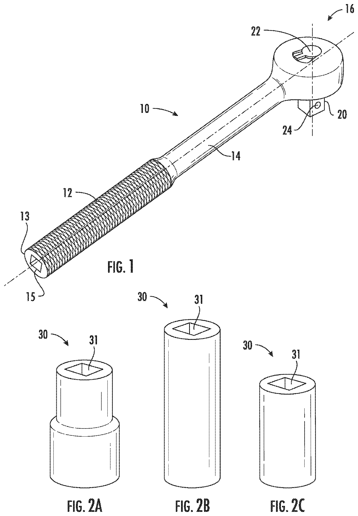 Multi-Purpose Ratchet Wrench Extension