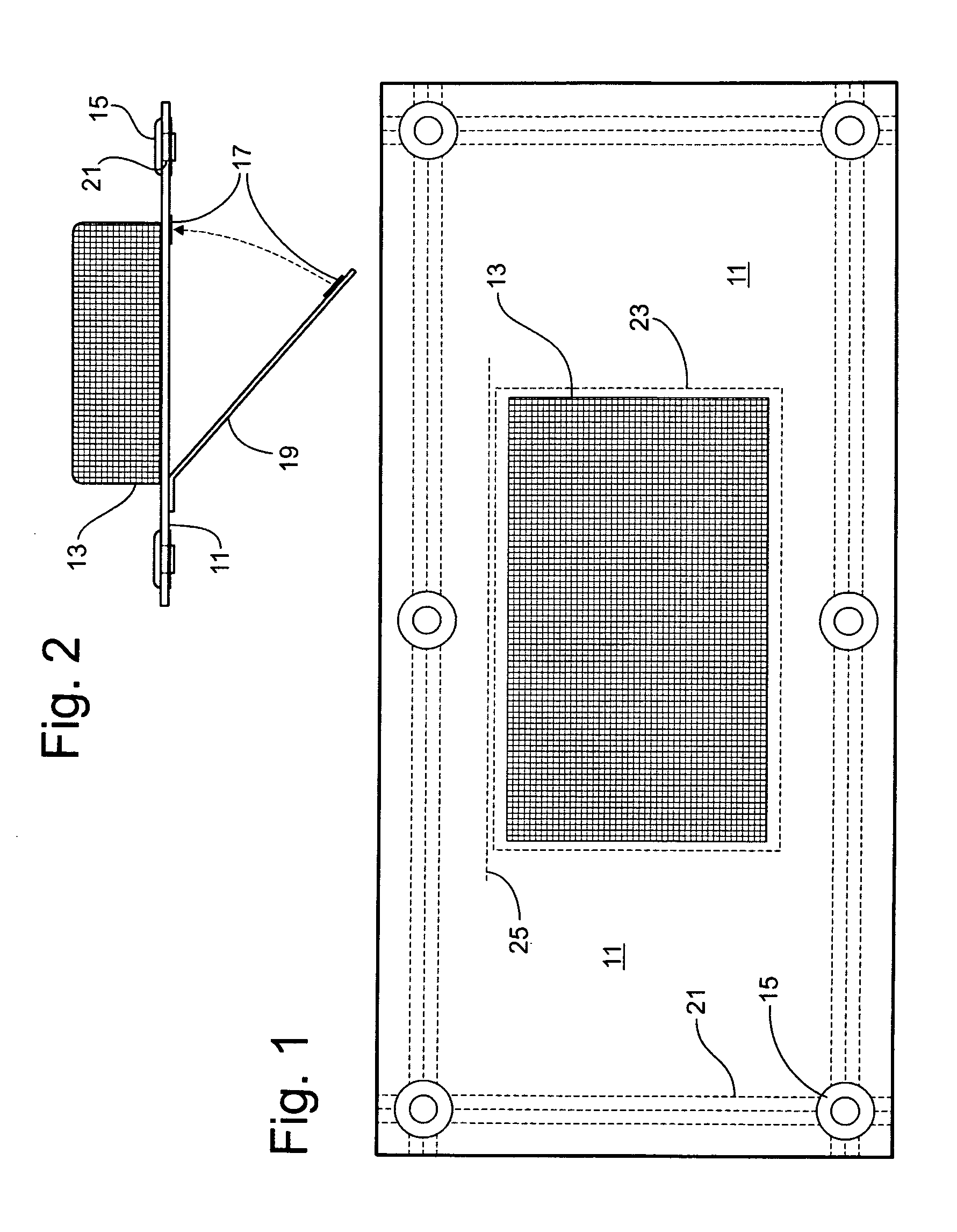 Load safety marker light mounting device