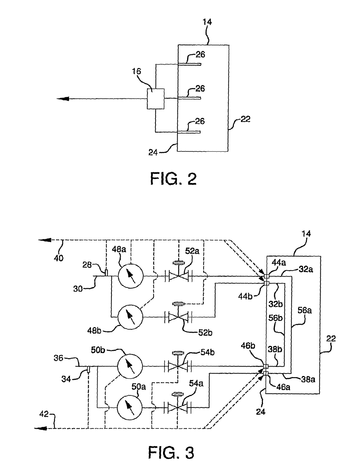Leak detection system for furnace cooling fluid circuits