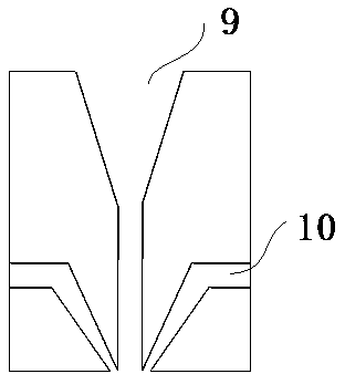 Processing method for meLt-bLown non-woven cLoth containing short fibers