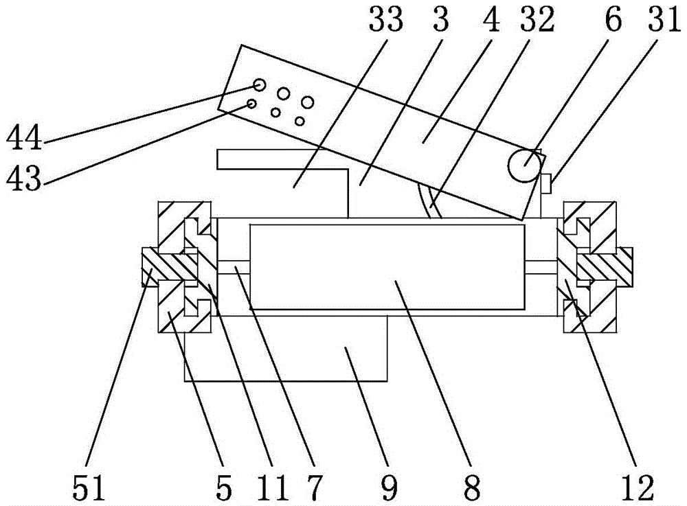 A positionable sawing device