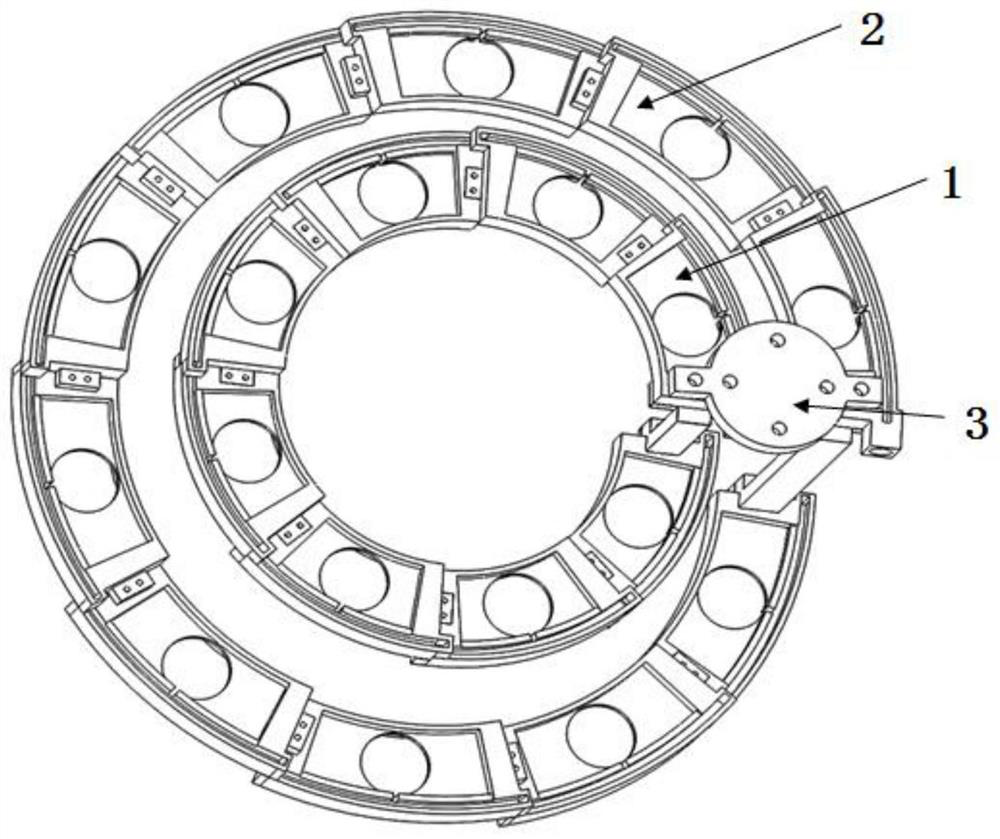 A Multi-order Acoustic Orbital Angular Momentum Transmitting Transducer Array