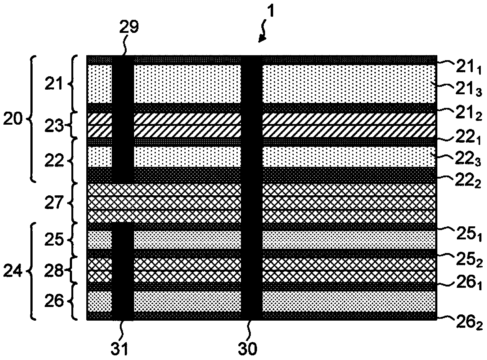 Printed circuit board arrangement for millimeter wave scanners