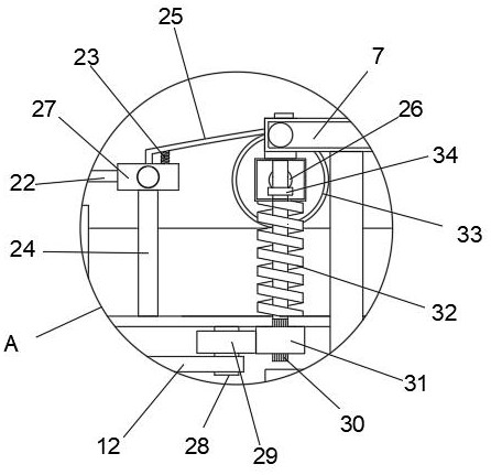 A stainless steel outer surface wire drawing processing device