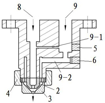 An air atomizing nozzle