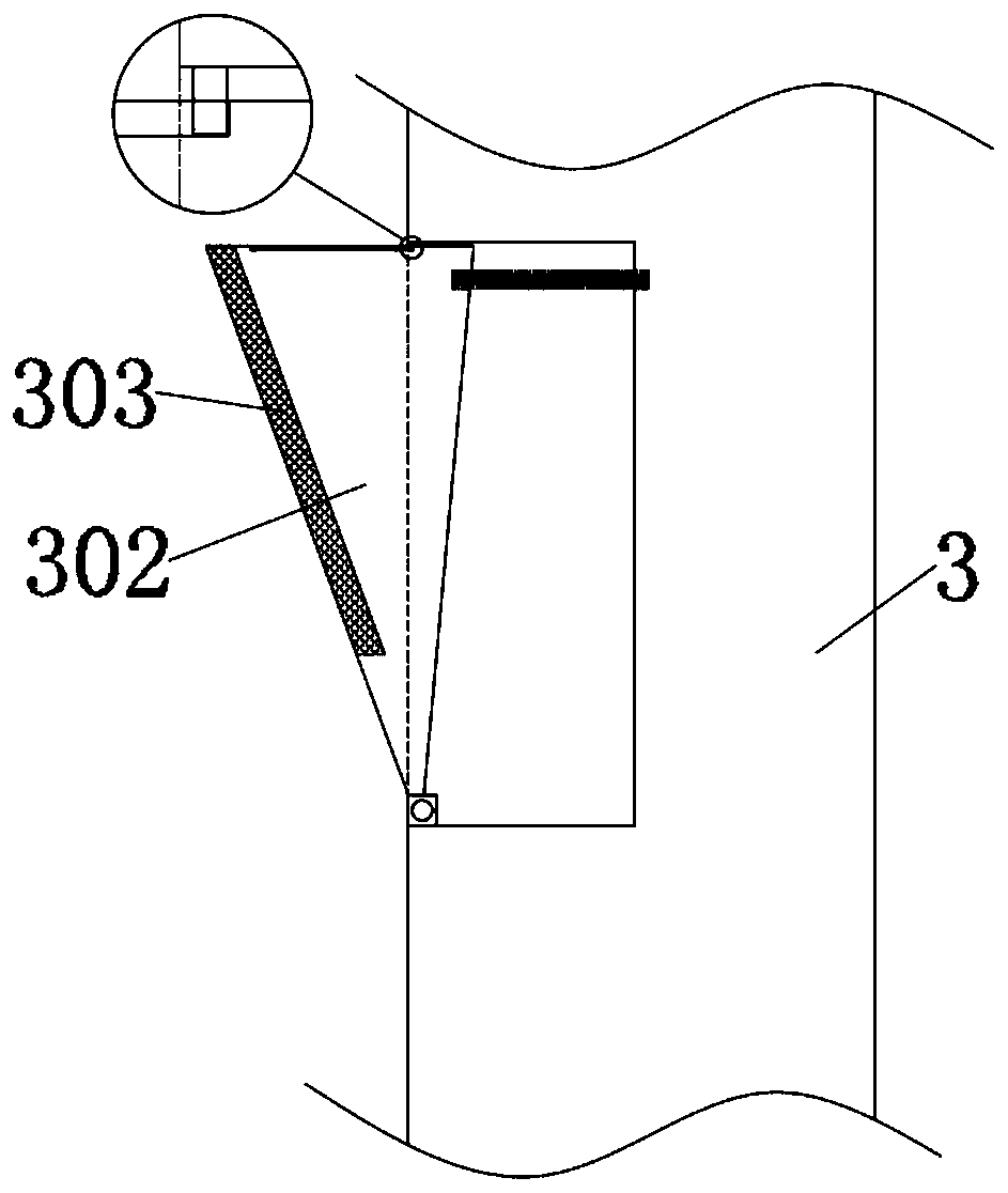 Multi-stage collision-preventation type construction platform for noise-reduction and dust-proof building construction