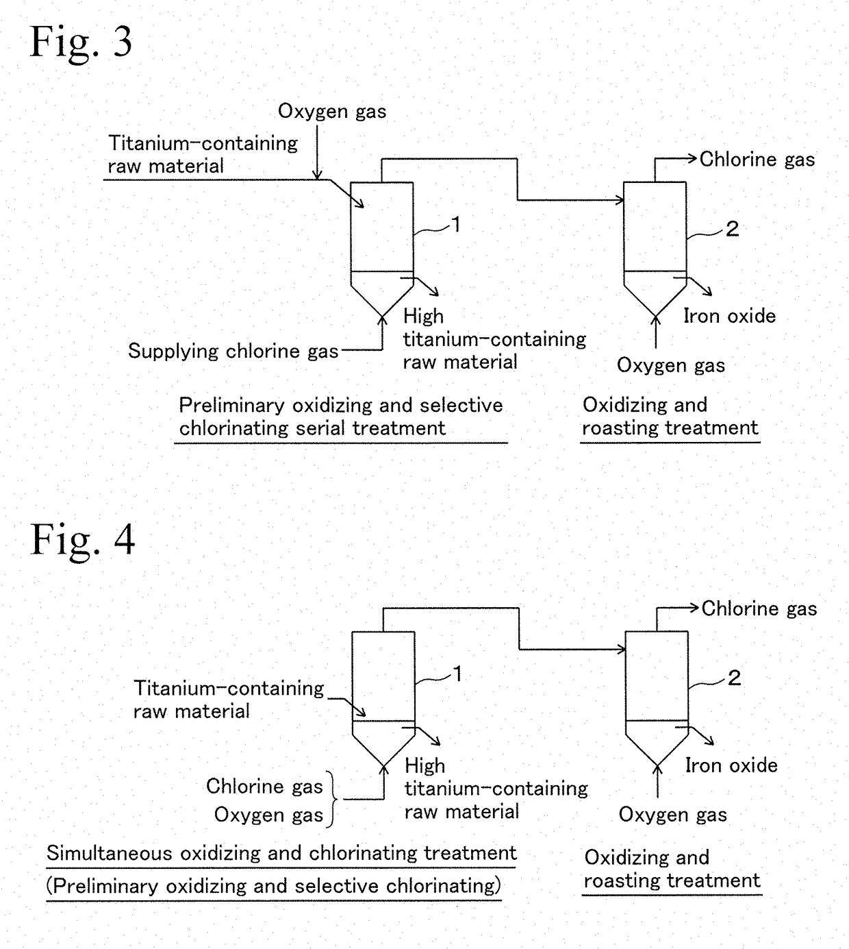 Method for improving quality of titanium-containing feedstock