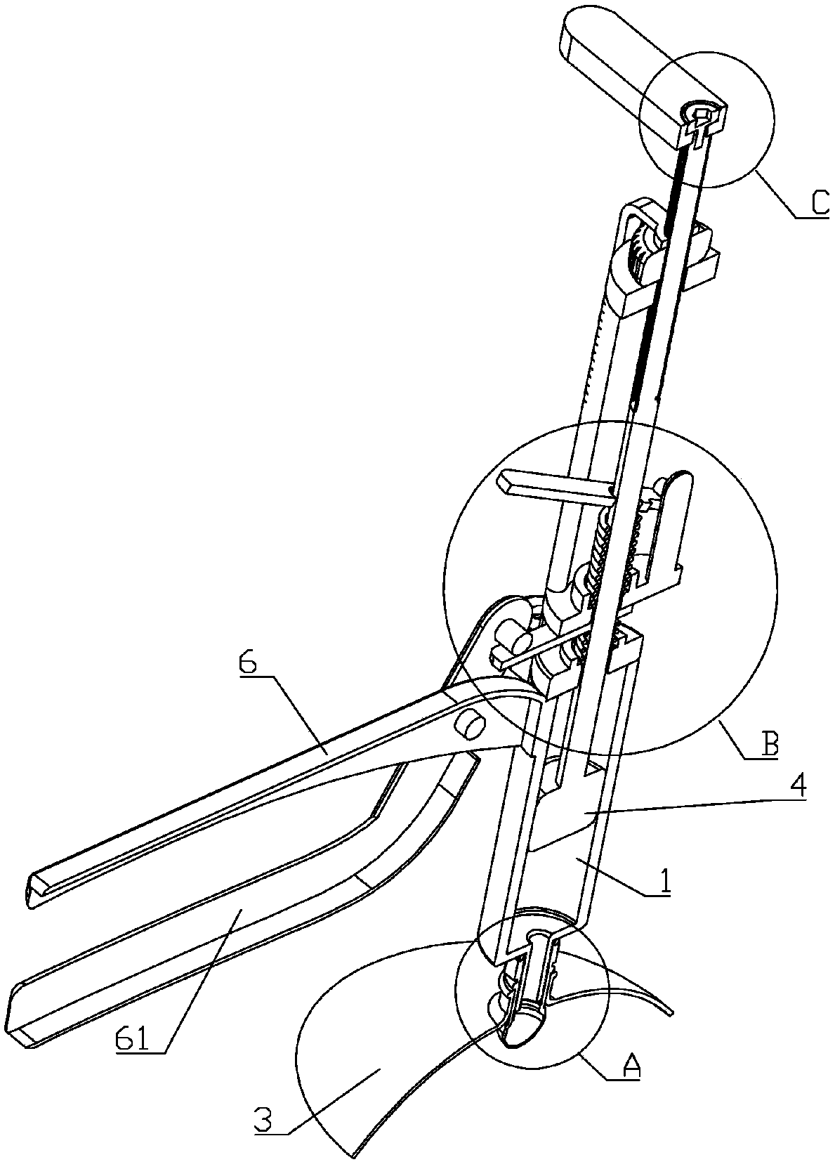 Surface anesthesia needle tubing and using method thereof