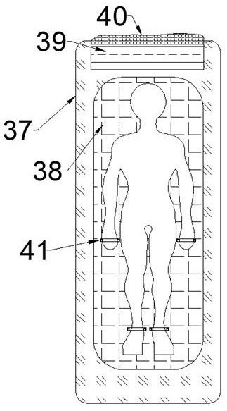 High-rise earthquake escape device capable of breaking French window