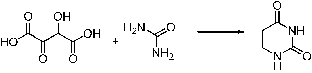 Green production process of uracil