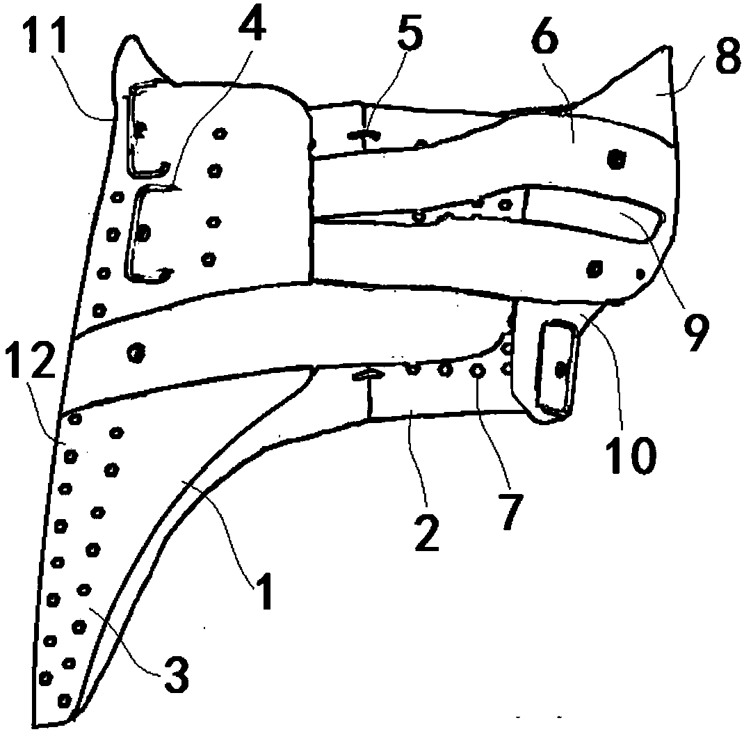 Nighttime human scoliosis orthopedic support and design method thereof
