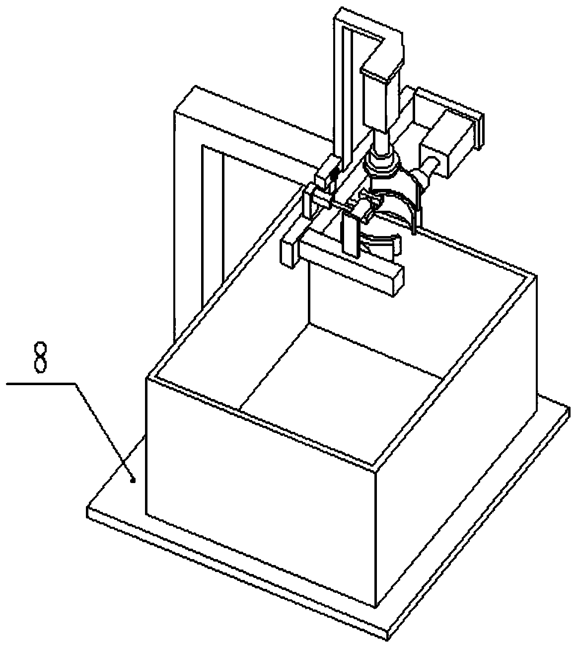 Automatic bottle opening device for medical use
