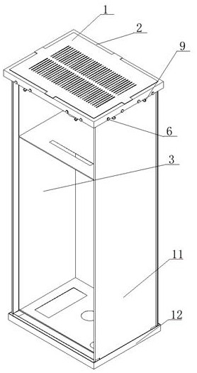 A distribution cabinet