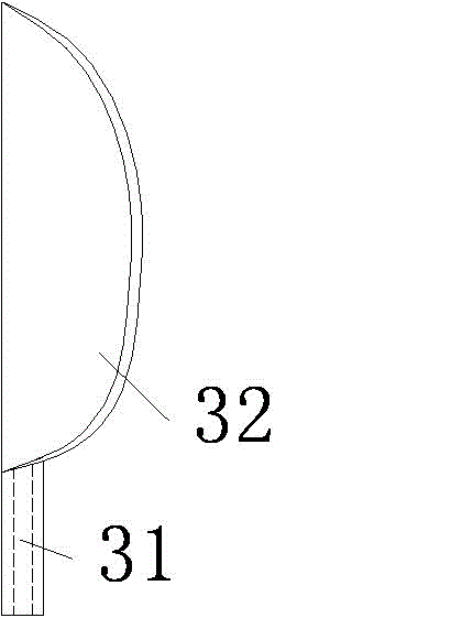 Point type reservoir
