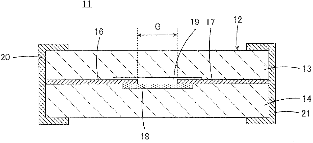 ESD protection device and method of manufacturing same