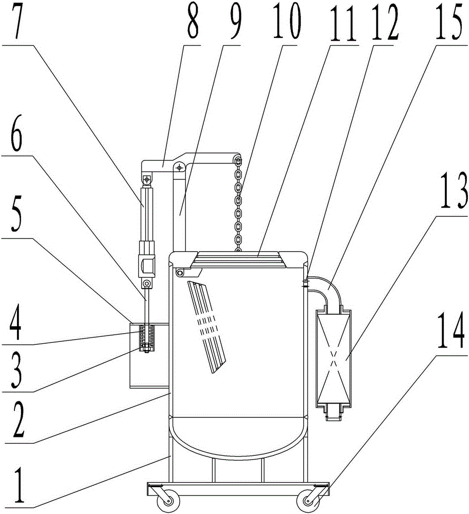 Anti-biochemical tank