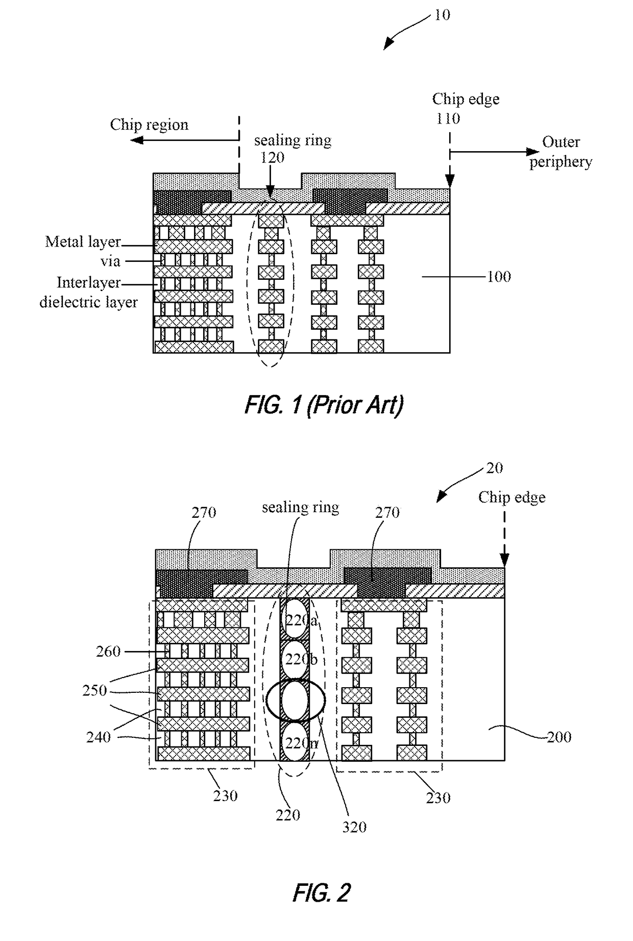 Method for manufacturing a seal ring structure to avoid delamination defect