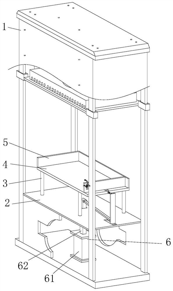 Fastening mechanism for aluminium alloy lightweight machining equipment and using method of fastening mechanism