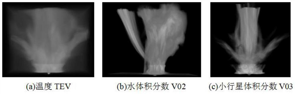 Time variant data time super-resolution visualization method based on deep learning model