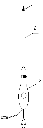 Multi-electrode radio frequency ablation catheter and design method thereof