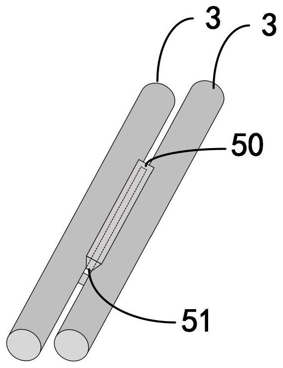 A flexible optical fiber ribbon and optical fiber cable