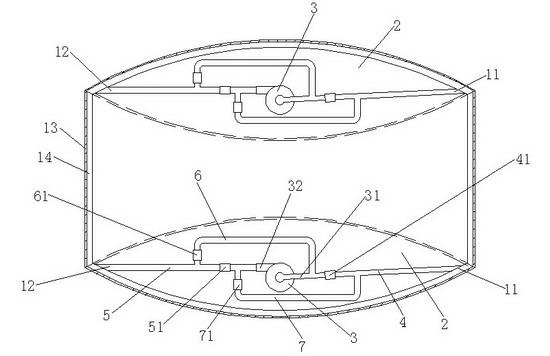 Environment-friendly and energy-saving boat only powered by water pumping system