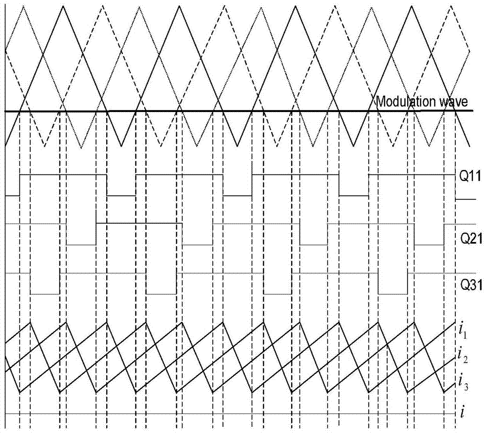 Zero-current-ripple full-bridge grid-connected inverter circuit